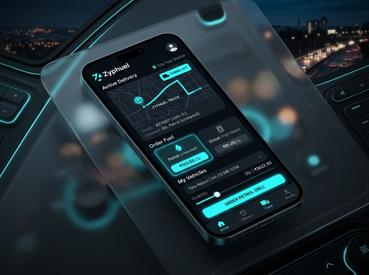 Zyphuel - Pakistan's #1 On-Demand Fuel Delivery App & Mobile Supplier Platform